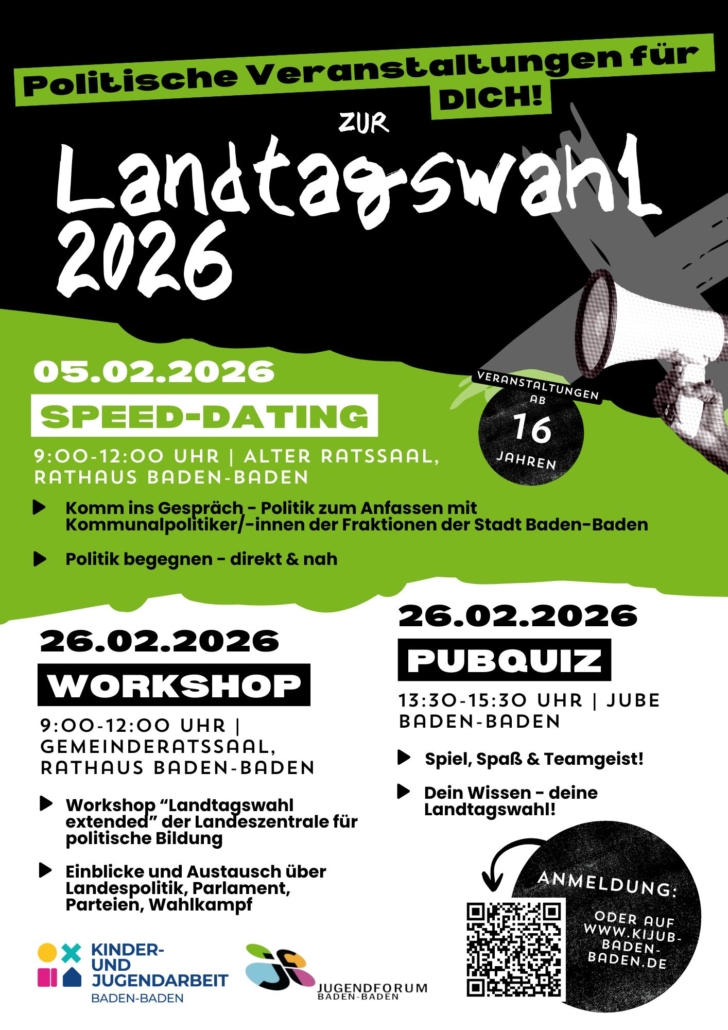 Plakat Landtagswahl 2026